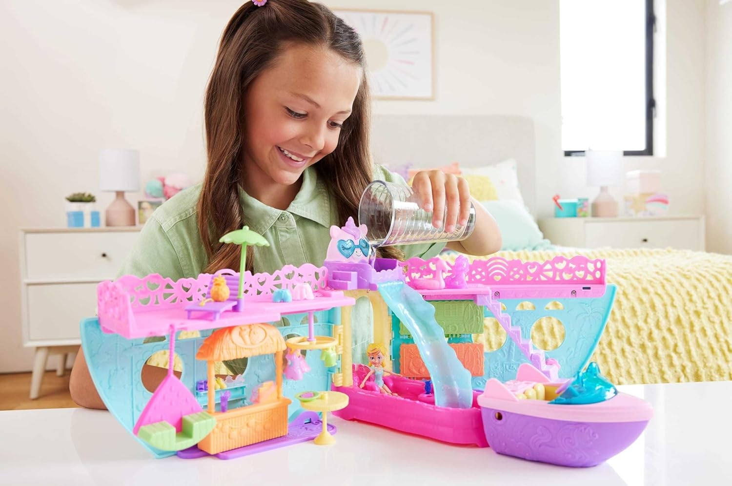 Polly Pocket Unicorn Dream Cruise Oyun Seti HWP26