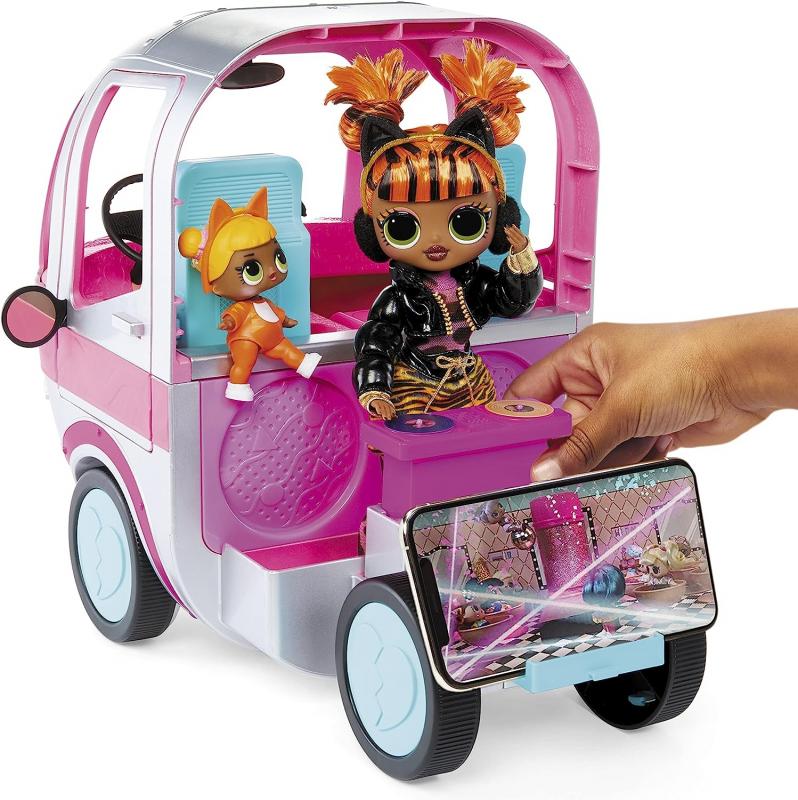 L.O.L Sürpriz Lol OMG Glamper Moda Karavan 4 in 1 Bebek Oyun Seti 