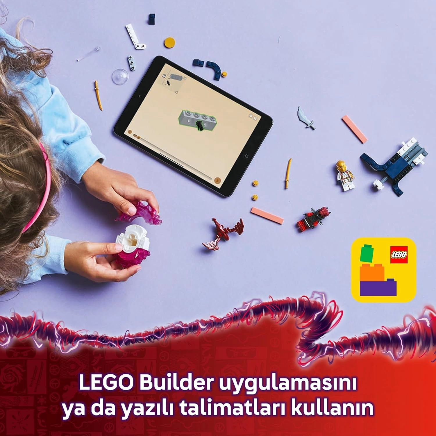 LEGO NINJAGO Sora’nın Ejderha Spinjitzu Topacı 71824