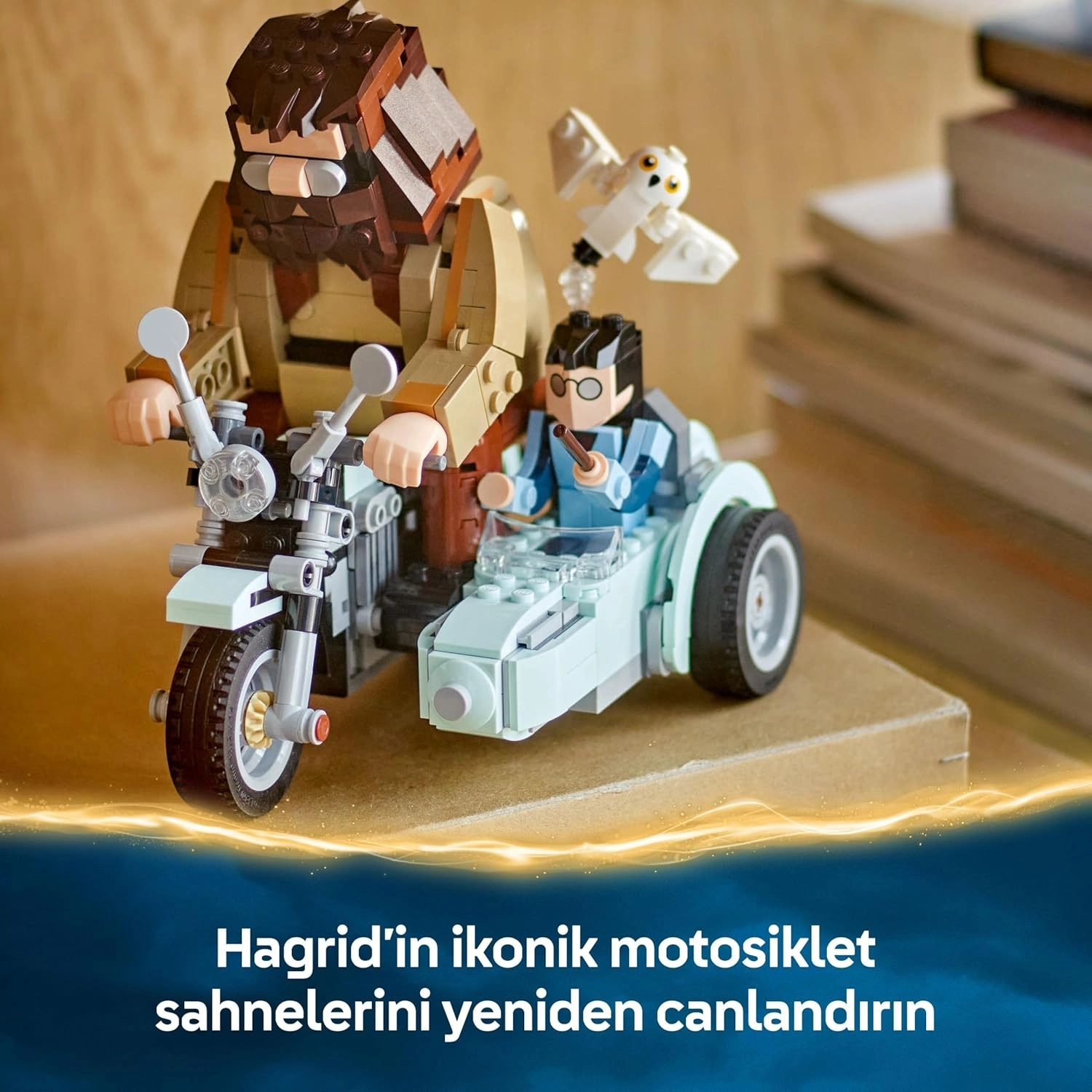 LEGO Harry Potter Hagrid ve Harry’nin Motosiklet Yolculuğu 76443