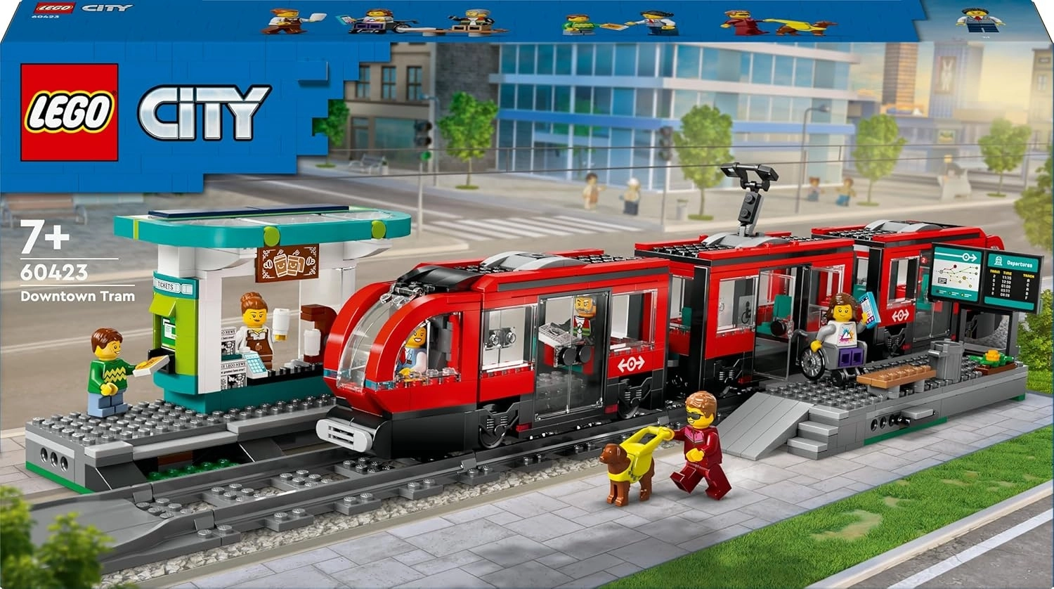 LEGO City Şehir Merkezi Tramvay İstasyonu 60423