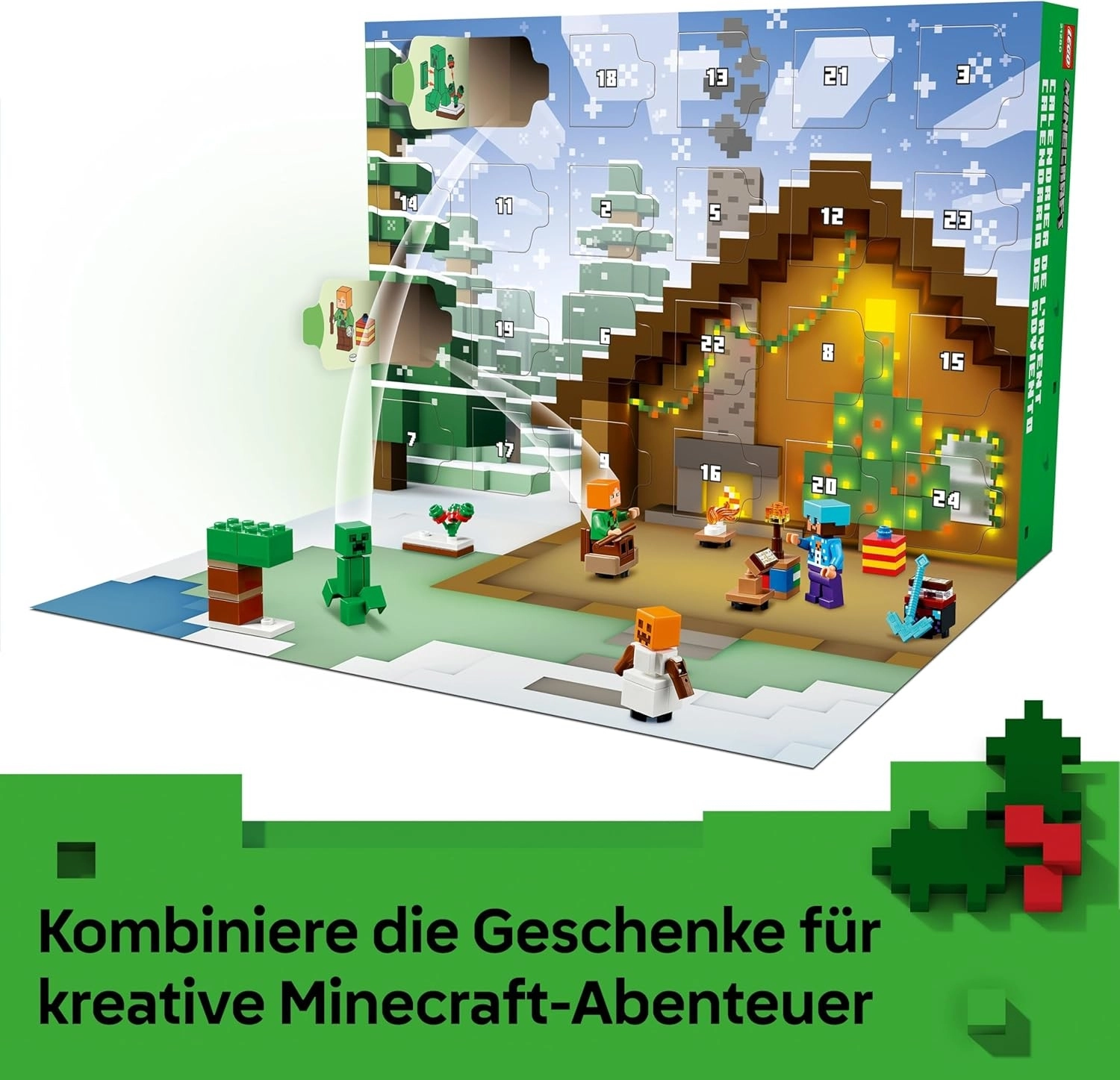 LEGO Minecraft 2025 Yılbaşı Takvimi 21280