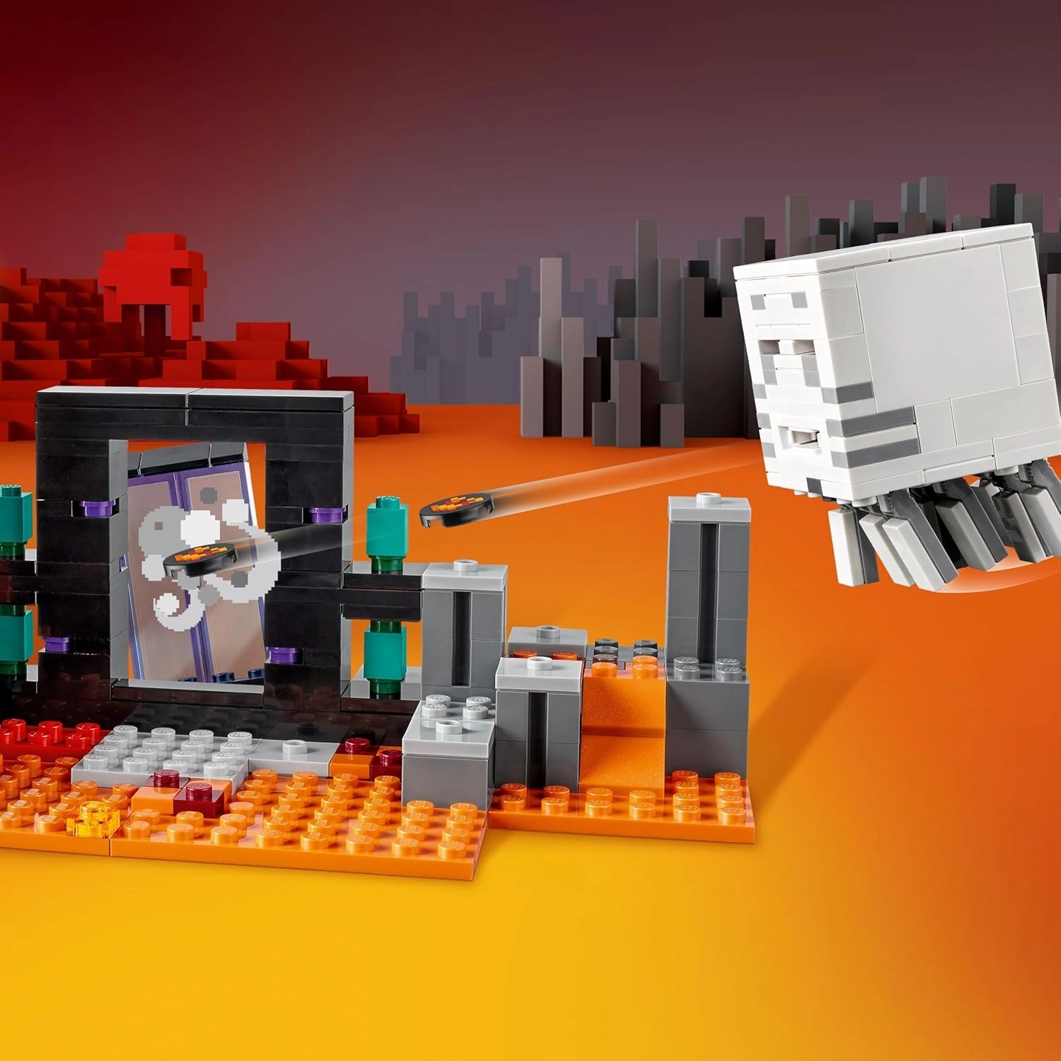 LEGO Minecraft Nether Geçidi Pususu 21255