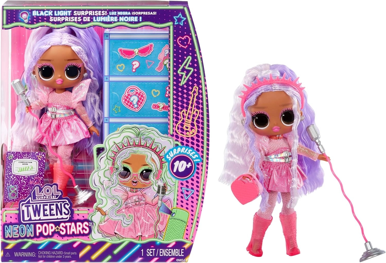 LOL Surprise Tweens Neon Pop Yıldızları Kitty K