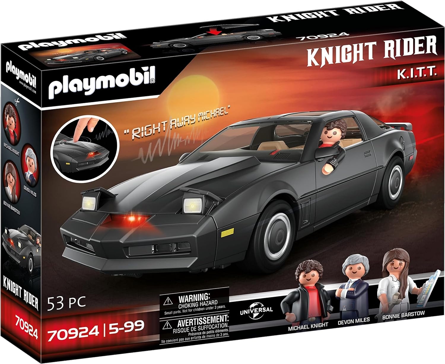 Playmobil 70924 Knight Rider - K.I.T.T.