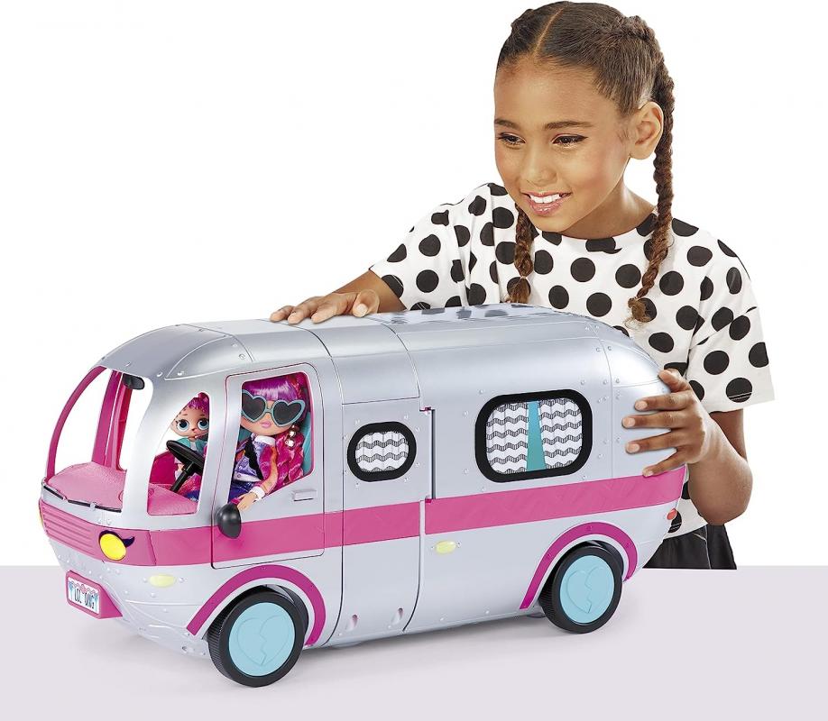 L.O.L Sürpriz Lol OMG Glamper Moda Karavan 4 in 1 Bebek Oyun Seti 