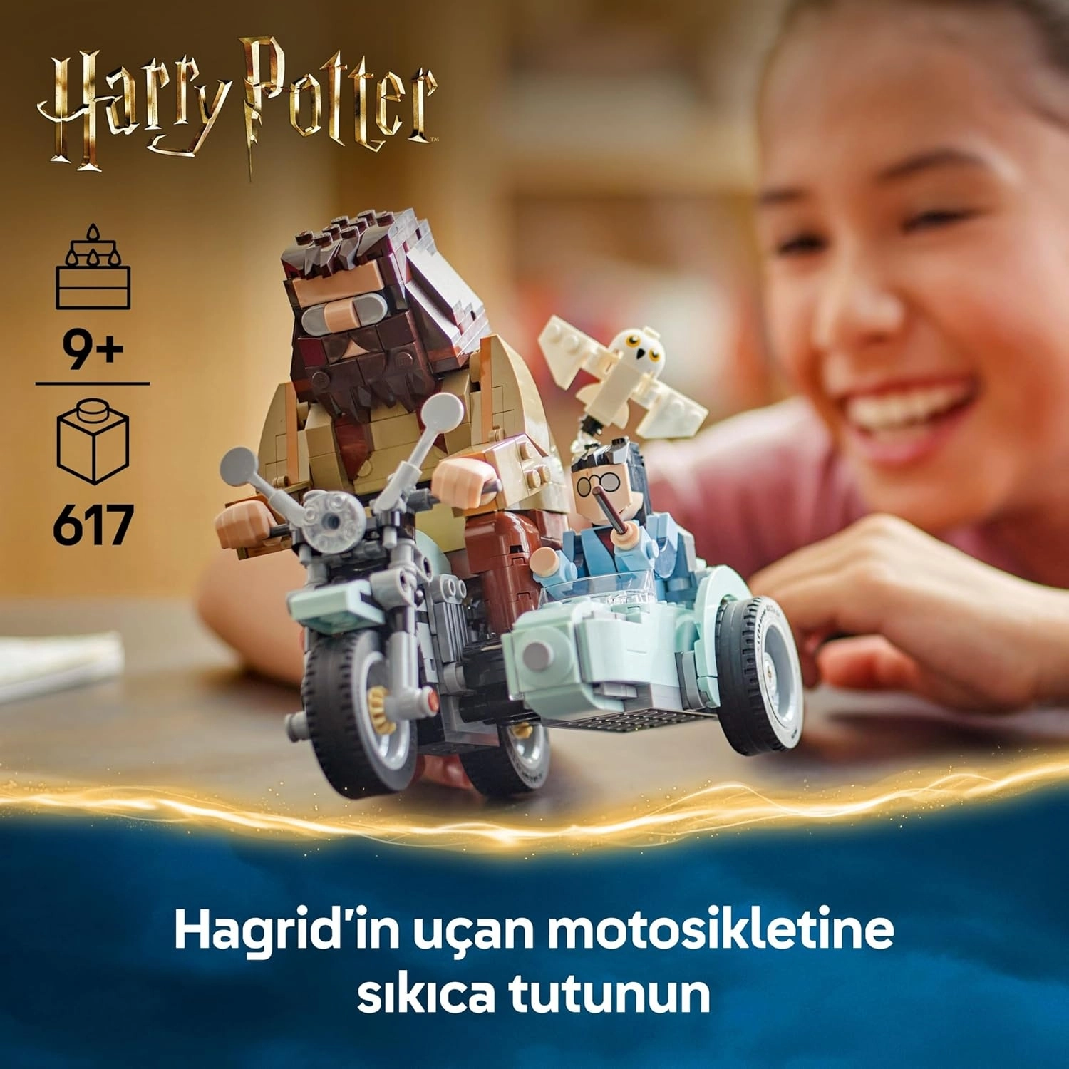 LEGO Harry Potter Hagrid ve Harry’nin Motosiklet Yolculuğu 76443