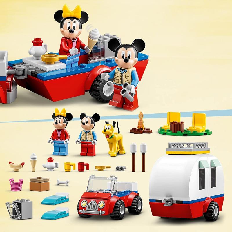 LEGO® Disney Mickey Fare ve Minnie Fare’nin Kamp Gezisi 10777