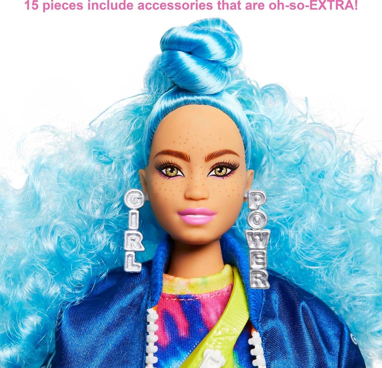 Barbie Extra Mavi Saçlı Bebek GRN30