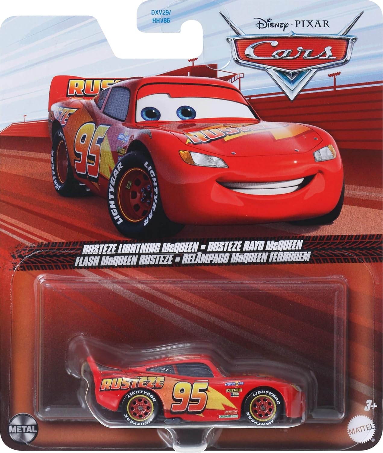 Cars Arabalar Tekli Karakter Araçlar Rusteze Lightning McQueen