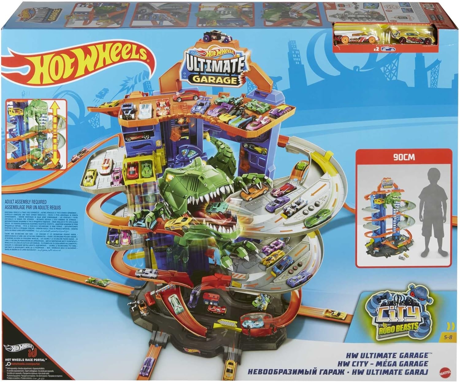 Hot Wheels Robotik T-rex Ultimate Garaj GJL14
