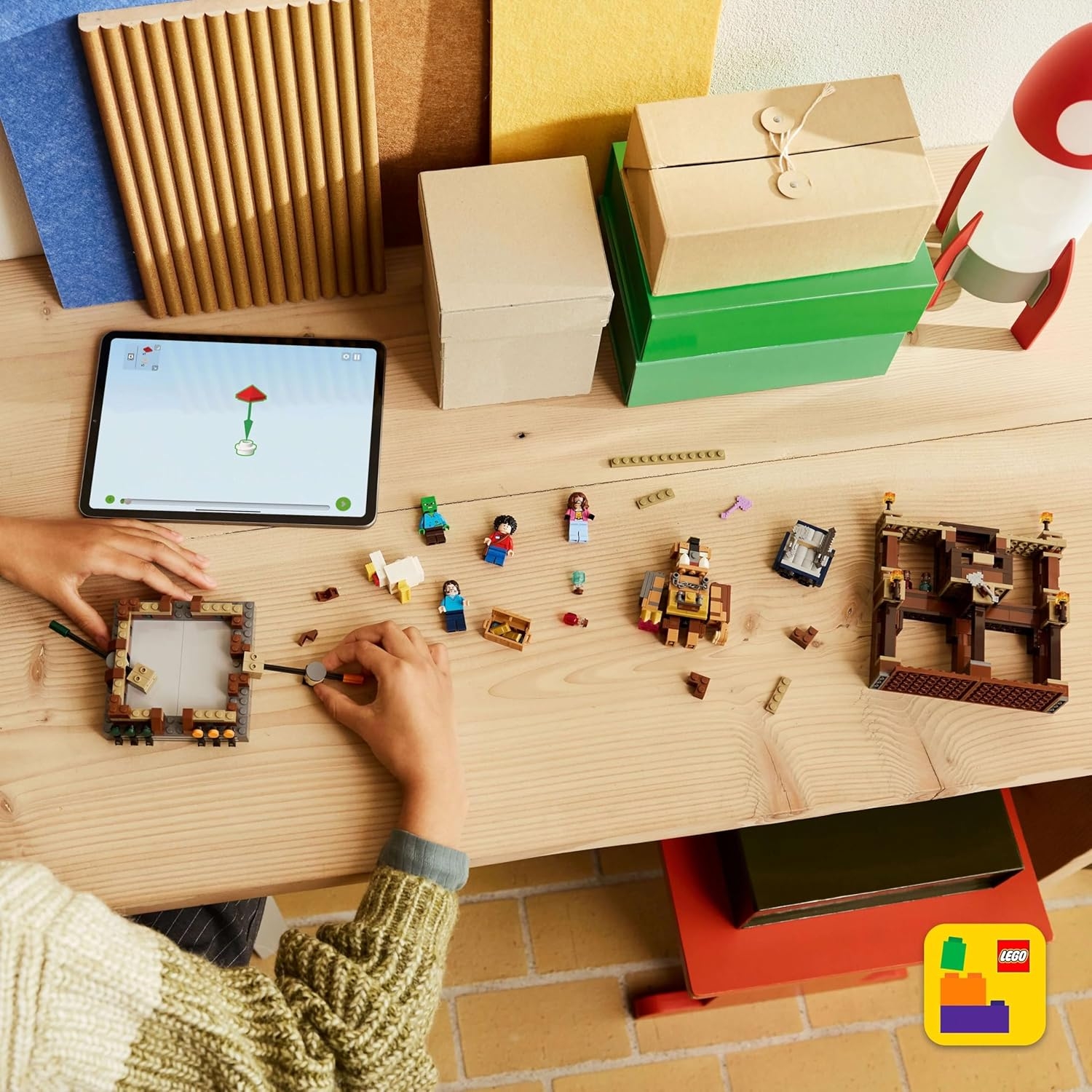 LEGO Minecraft Movie Orman Malikanesi Dövüş Ringi 21272