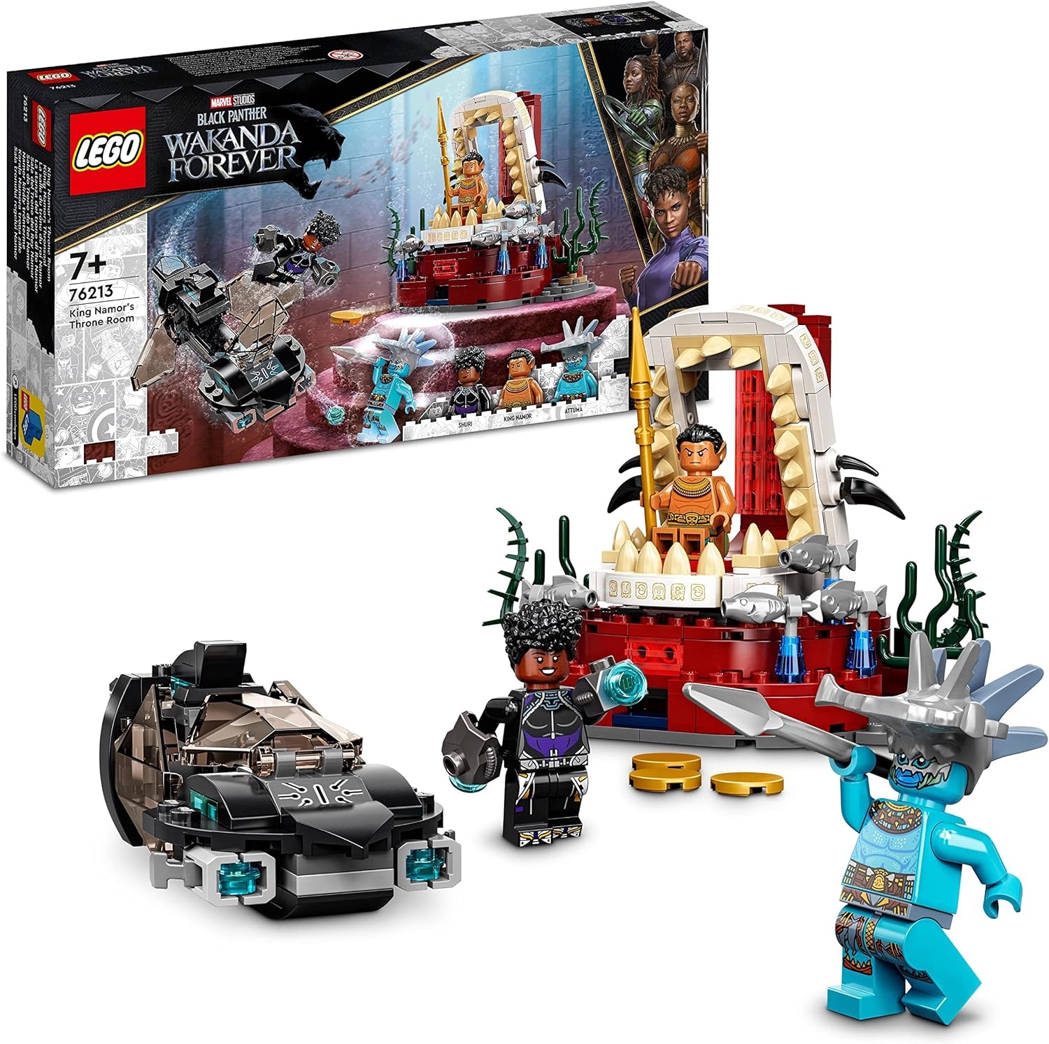 LEGO® Marvel Kral Namor’un Taht Odası 76213