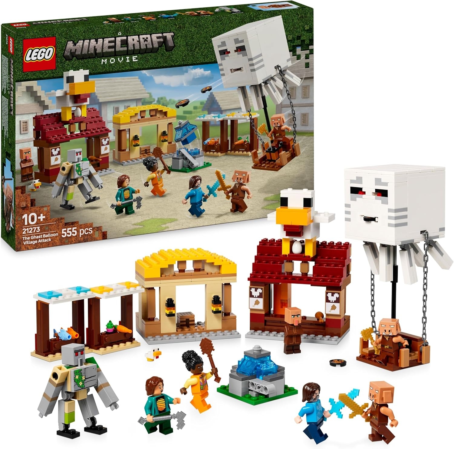LEGO Minecraft Hortlak Balon Köy Saldırısı 21273