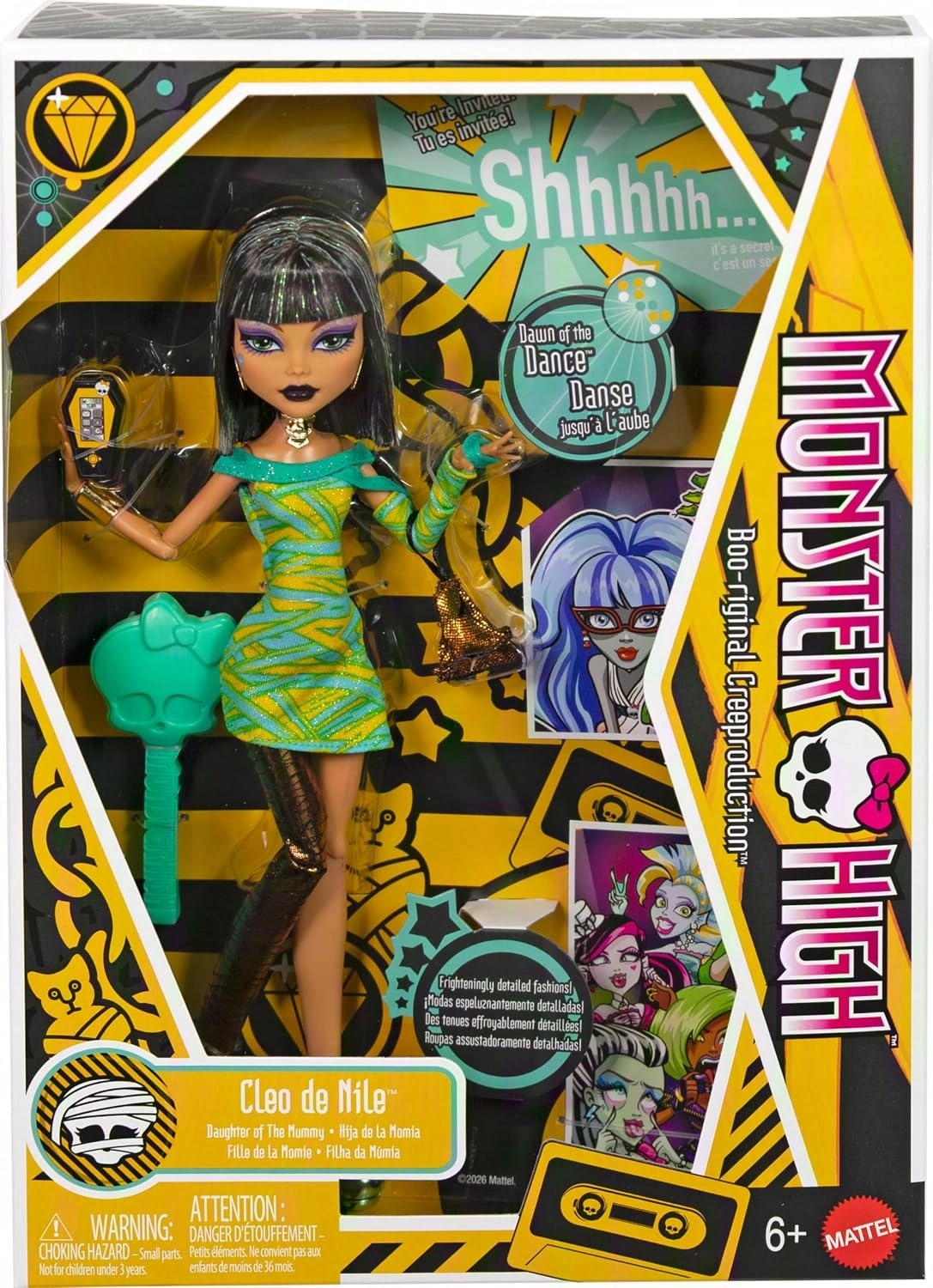 Monster High Dawn Of The Dance Cleo de Nile JKM47