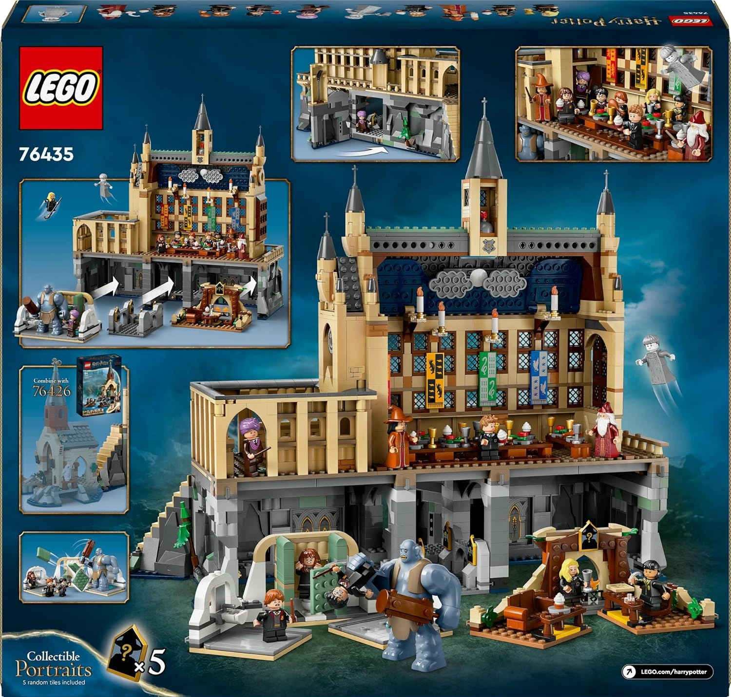 LEGO Harry Potter Hogwarts Şatosu: Büyük Salon 76435