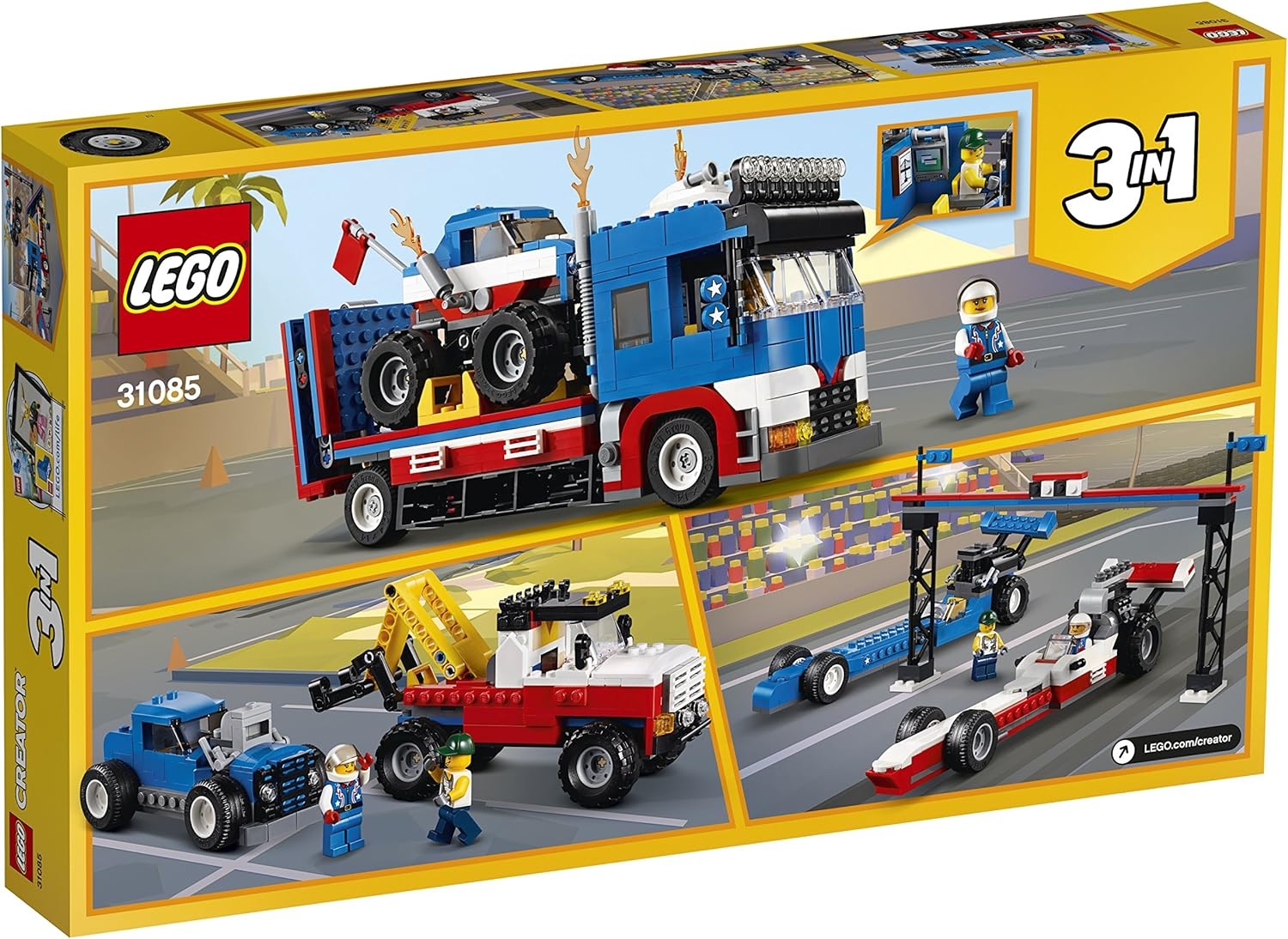 LEGO Creator Araç Akrobasi Gösterisi 31085
