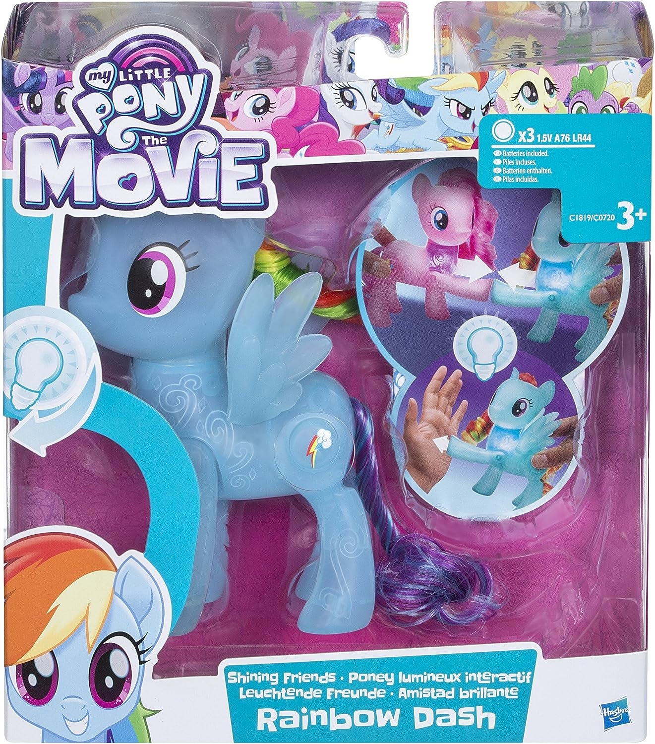 My Little Pony Parlayan Arkadaşlar Rainbow Dash Figürü C1819