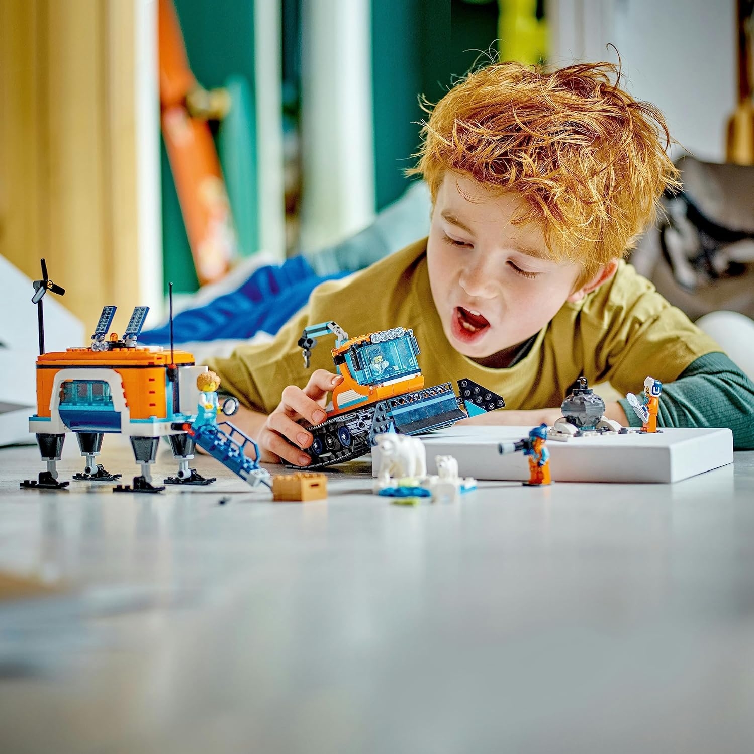 LEGO City Kutup Keşif Kamyonu ve Mobil Laboratuvarı 60378