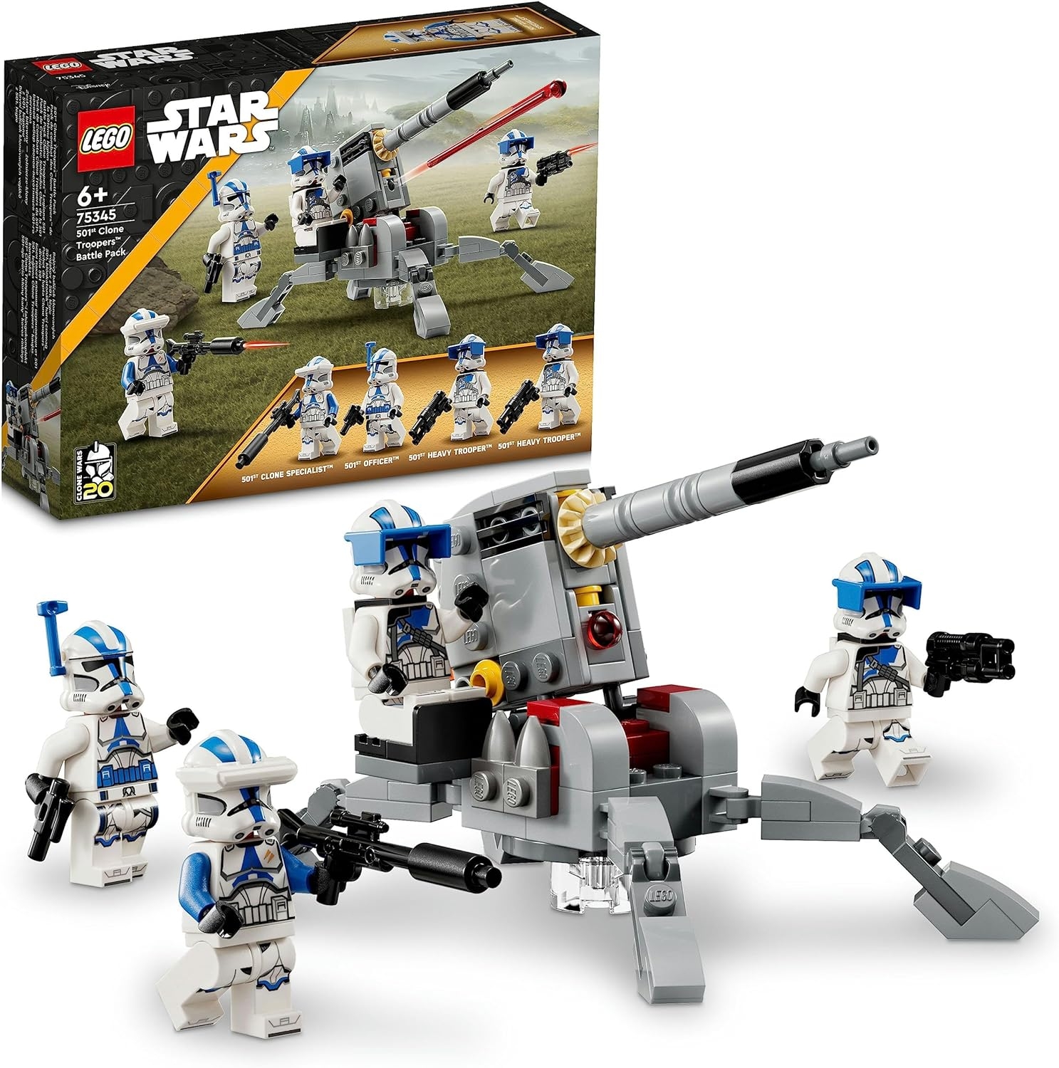 LEGO® Star Wars# 501. Klon Trooperlar Savaş Paketi 75345