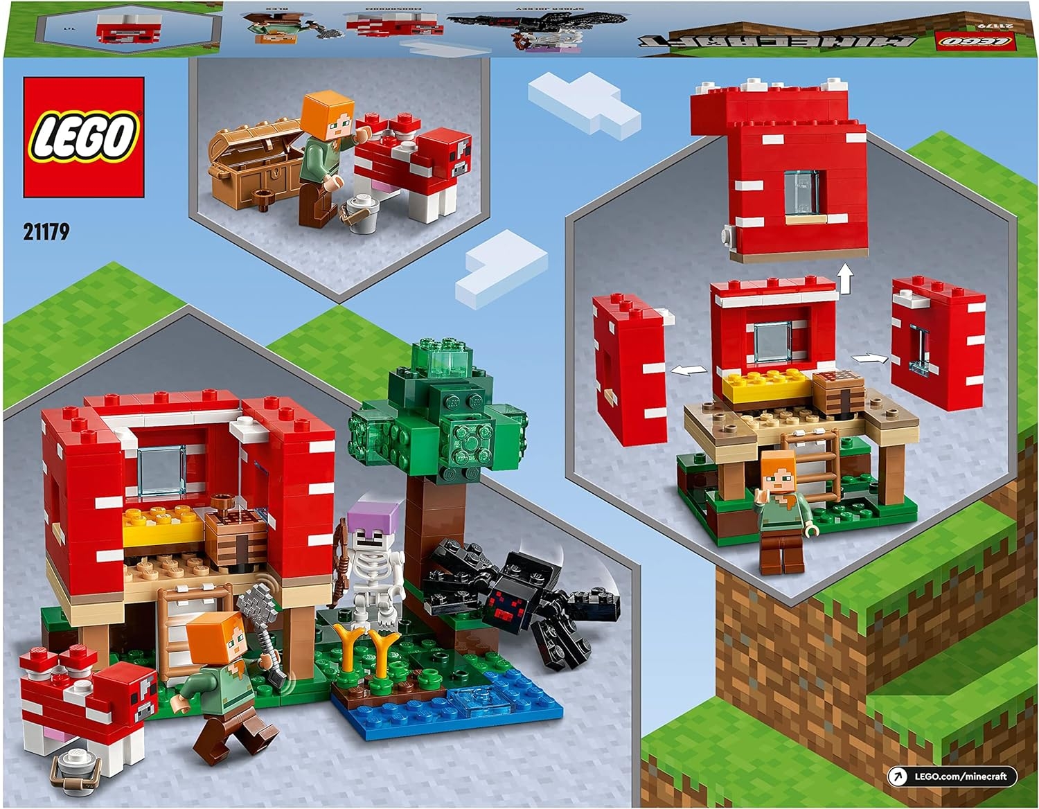 LEGO® Minecraft® Mantar Evi 21179