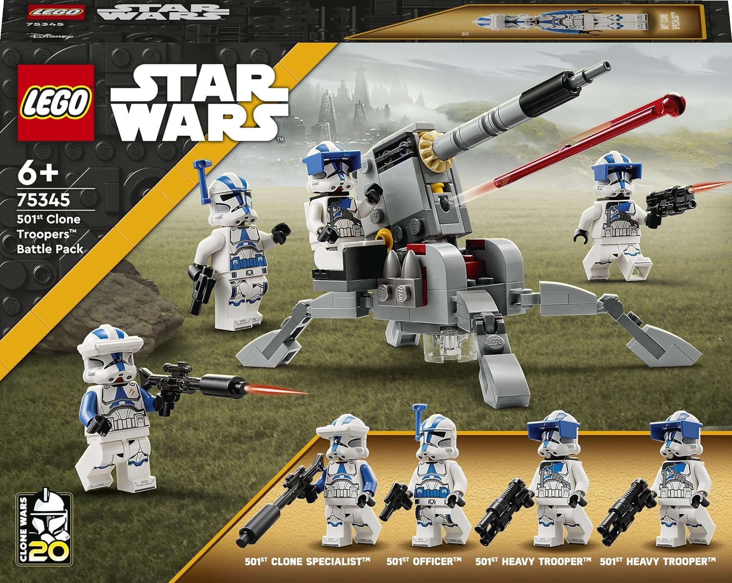 LEGO® Star Wars# 501. Klon Trooperlar Savaş Paketi 75345
