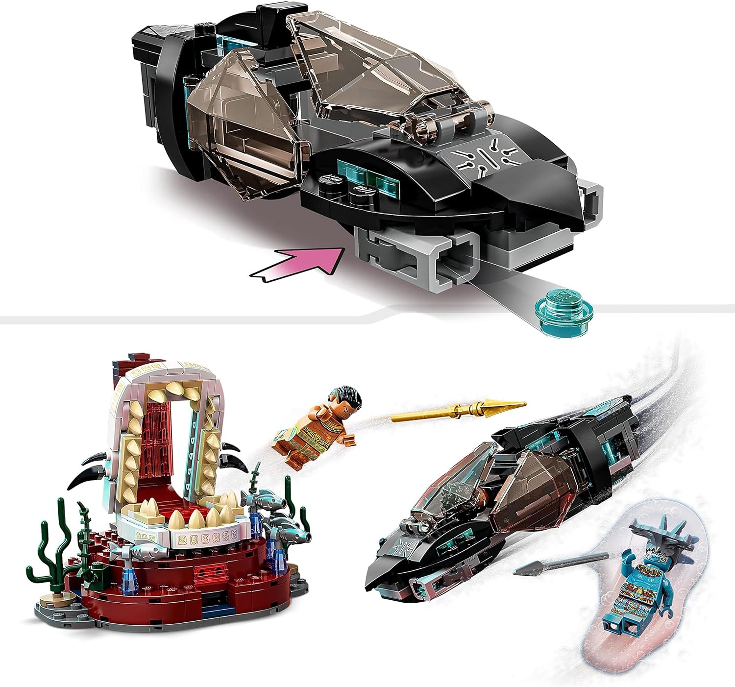 LEGO® Marvel Kral Namor’un Taht Odası 76213