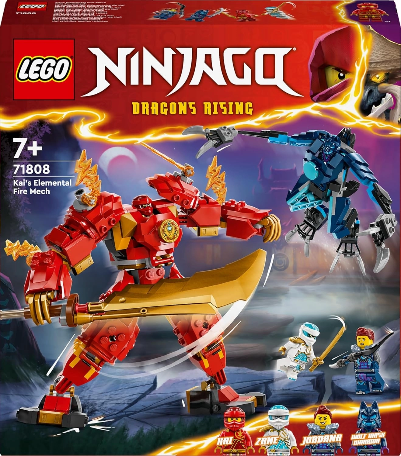 LEGO NINJAGO Kai’nin Ateş Elementi Robotu 71808