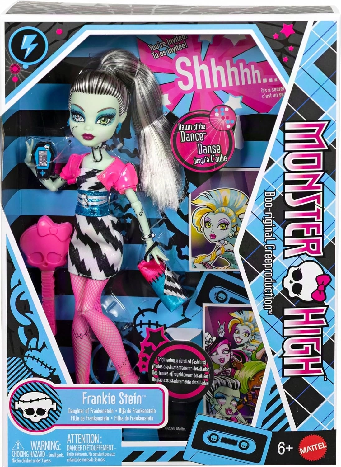 Monster High Dawn Of The Dance Frankie Stein JKM46