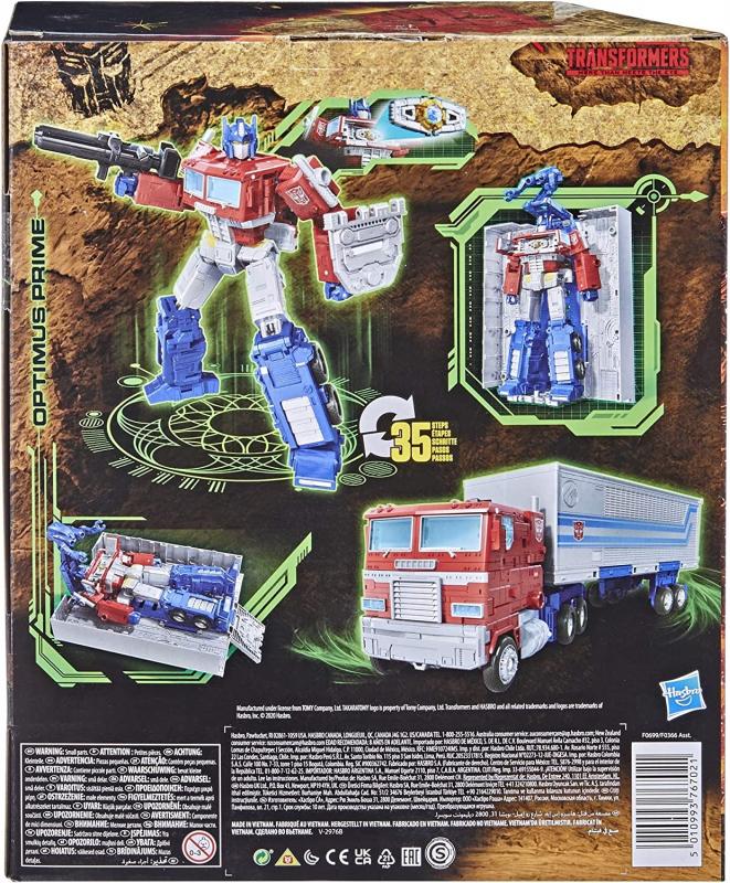 Transformers Generations Wfc Kingdom Leader Optimus Prime 