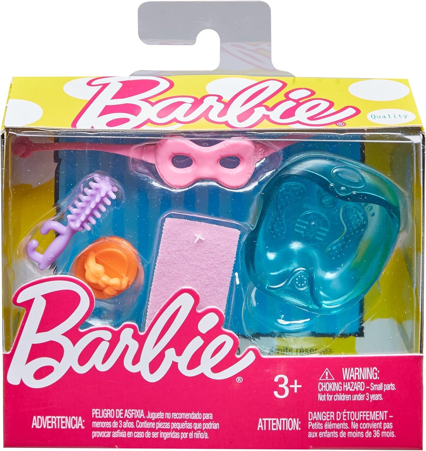 Barbie’nin Hayatından Eğlenceli Aksesuarlar Bakım Seti FJD56 FHY69