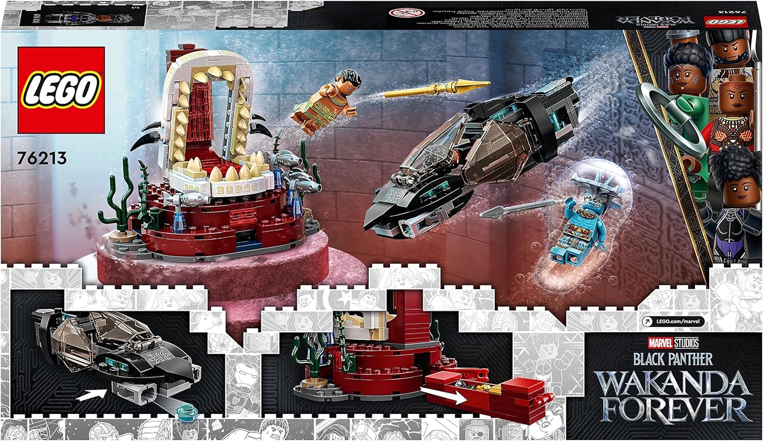 LEGO® Marvel Kral Namor’un Taht Odası 76213