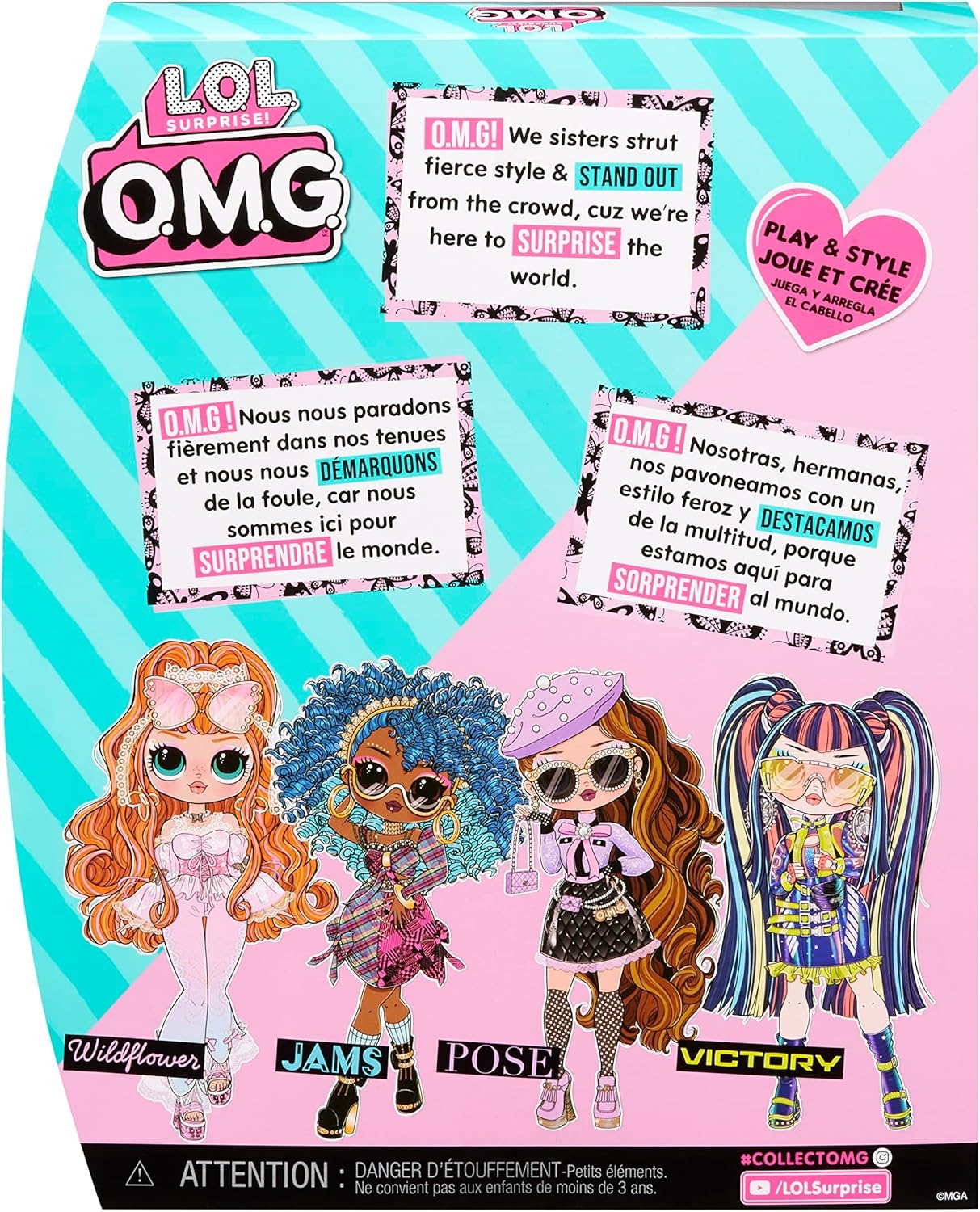  LOL Surprise Omg Moda Bebeği Wildflower 