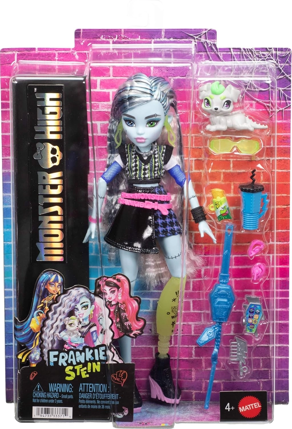 Monster High Ana Karakter Bebekler Frankie Stein JHK31