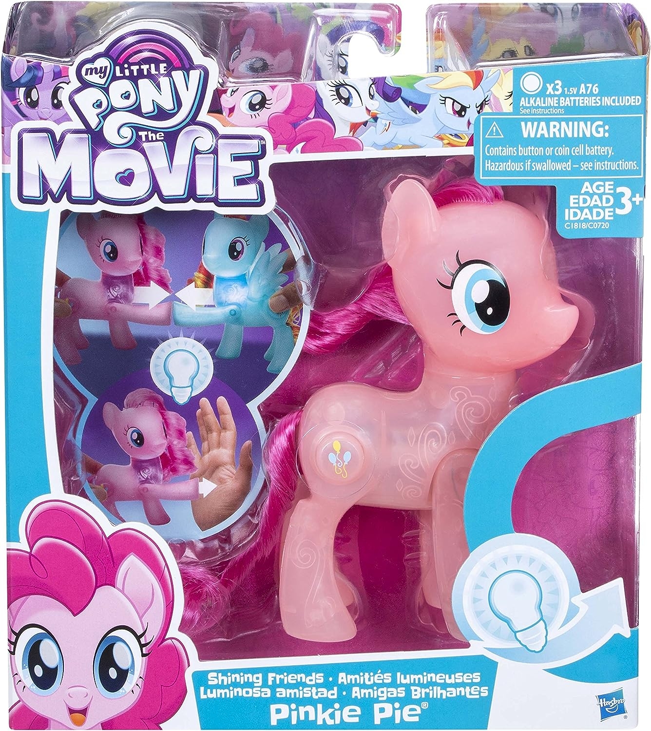 My Little Pony Parlayan Arkadaşlar Pinkie Pie Figürü C1818