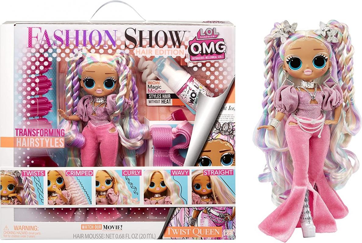LOL Sürpriz OMG Fashion Show Hair Edition Twist Queen
