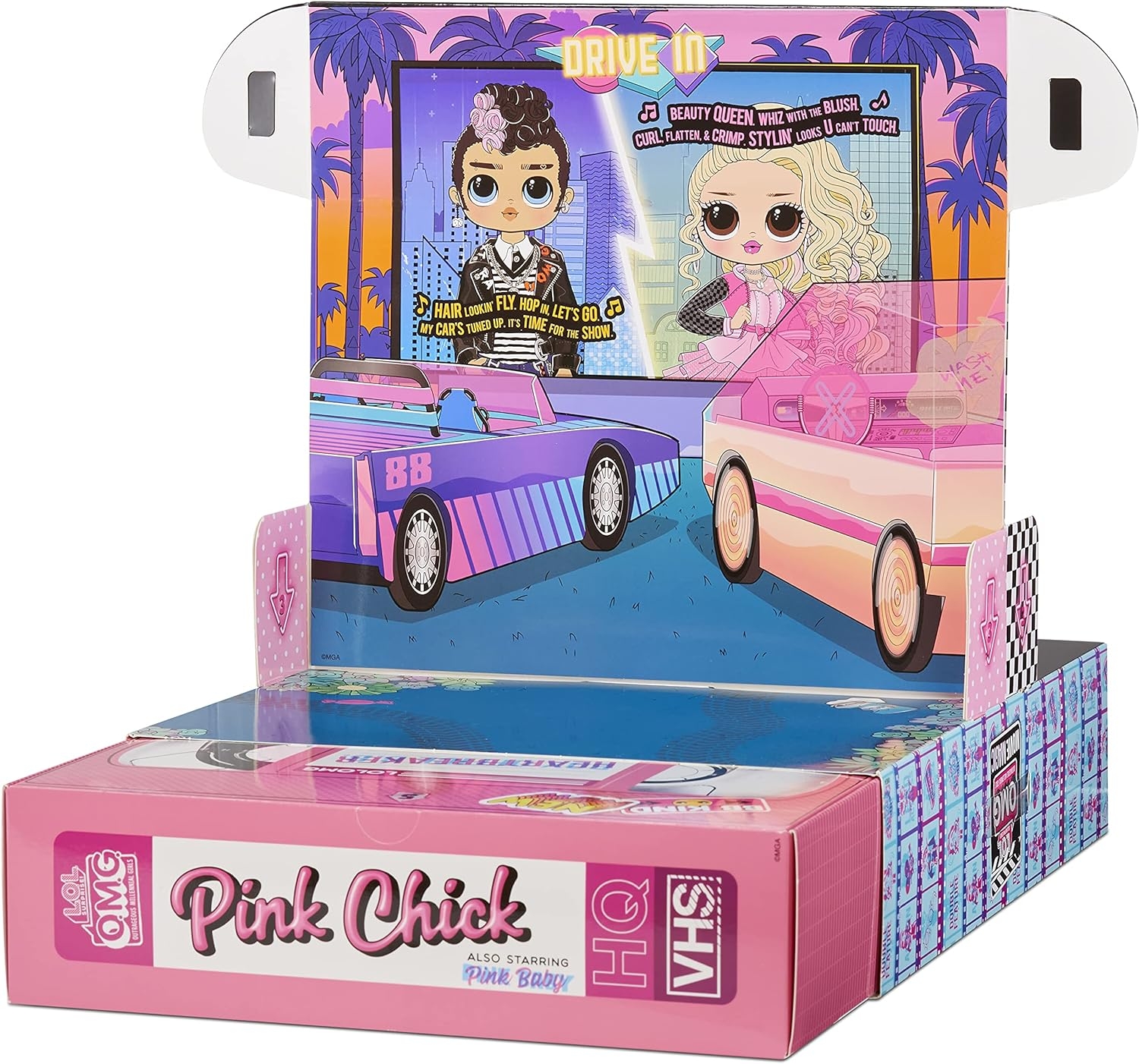 Lol Surprise Omg Movie Magic Tough Dude & Pink Chick