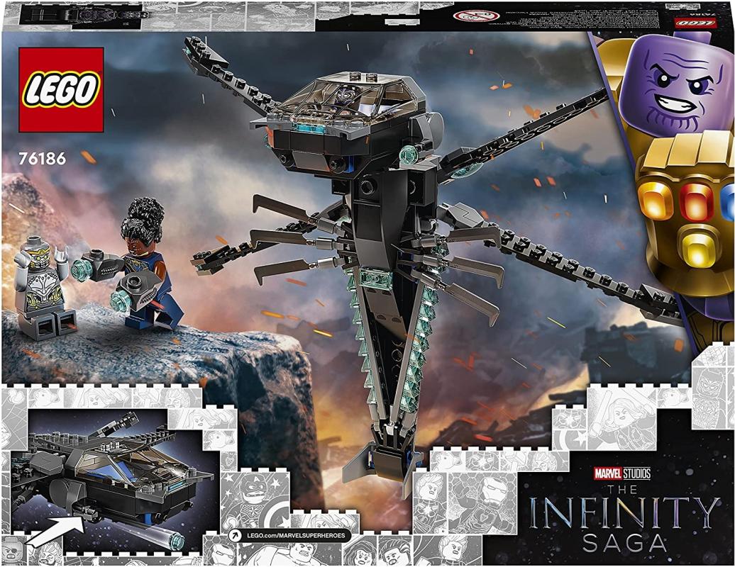 LEGO Avengers Black Panther Dragon Flyer 76186