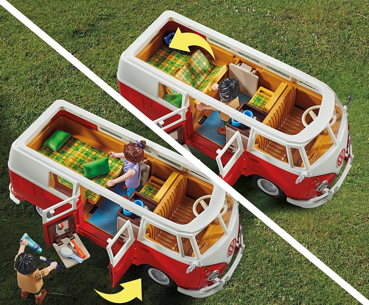 Playmobil 70176 Volkswagen T1 Kamp Otobüsü