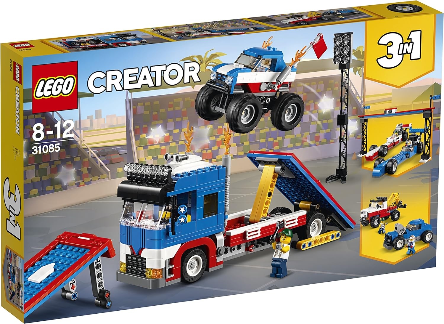 LEGO Creator Araç Akrobasi Gösterisi 31085