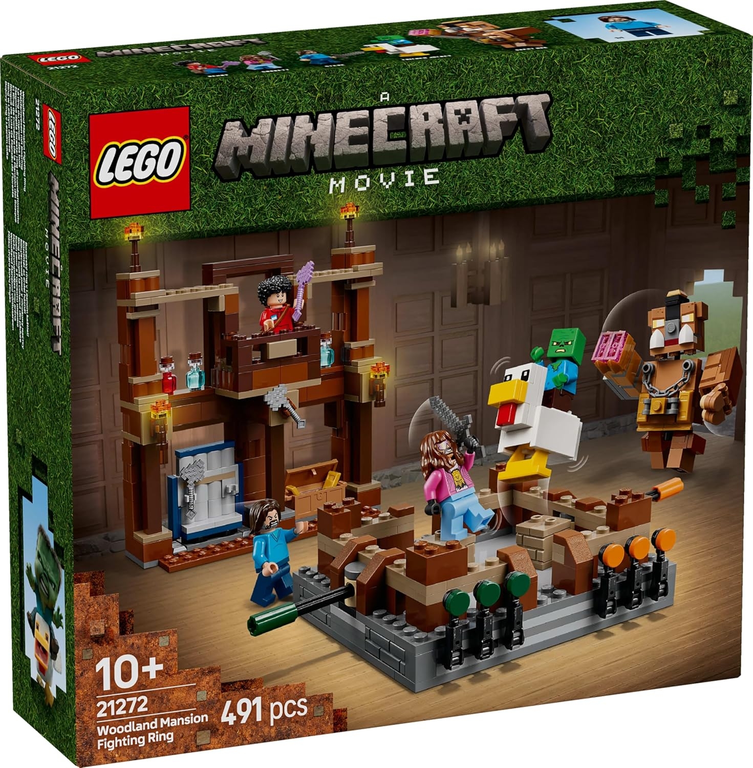 LEGO Minecraft Movie Orman Malikanesi Dövüş Ringi 21272