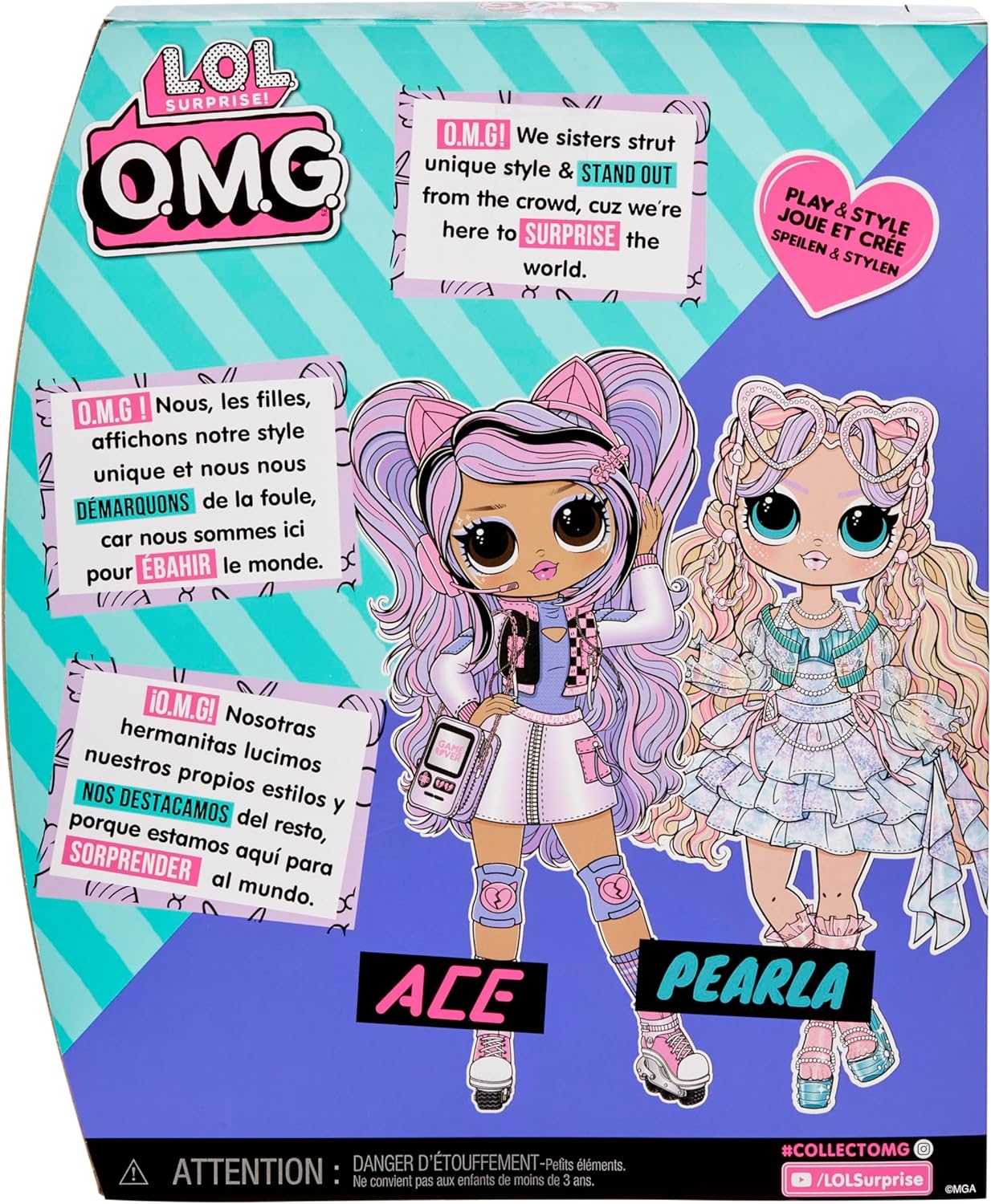  LOL Surprise Omg Core Moda Bebeği Ace