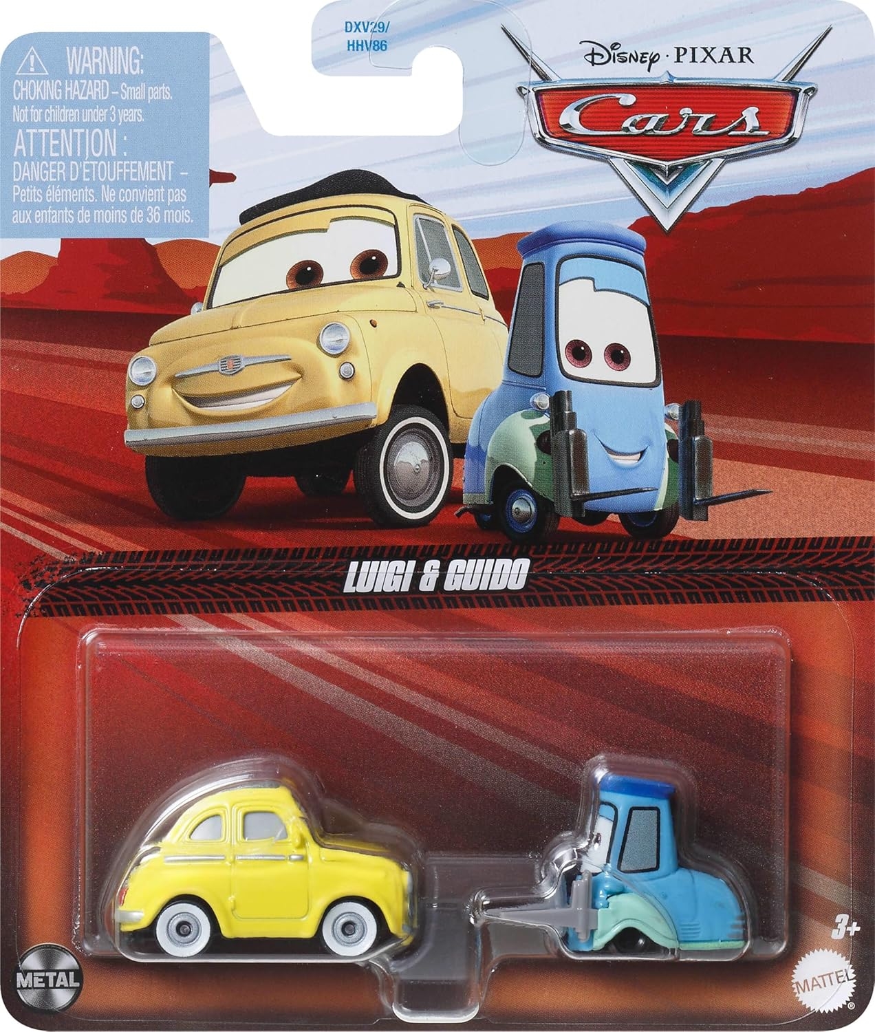 Cars 3 Tekli Karakter Araçlar Luigi & Guido DXV29 HFB64 - Civciv