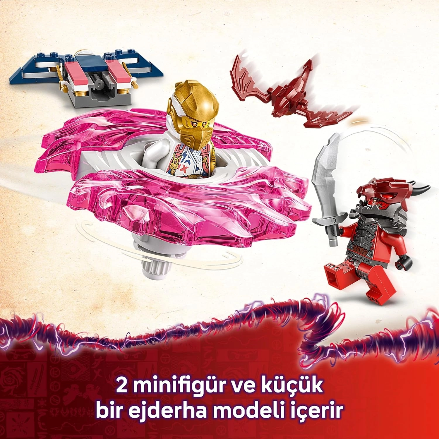 LEGO NINJAGO Sora’nın Ejderha Spinjitzu Topacı 71824