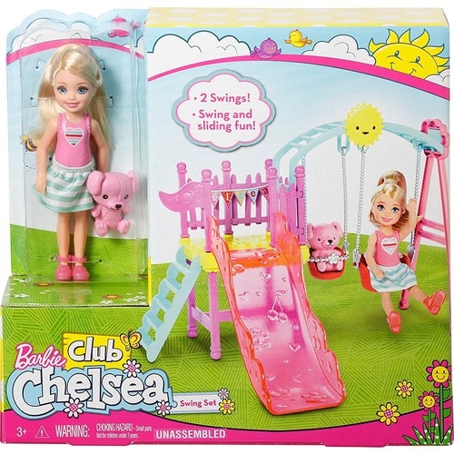 Barbie Chelsea İle Eğleniyoruz Park Oyun Seti