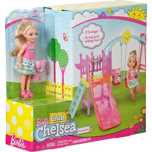 Barbie Chelsea İle Eğleniyoruz Park Oyun Seti