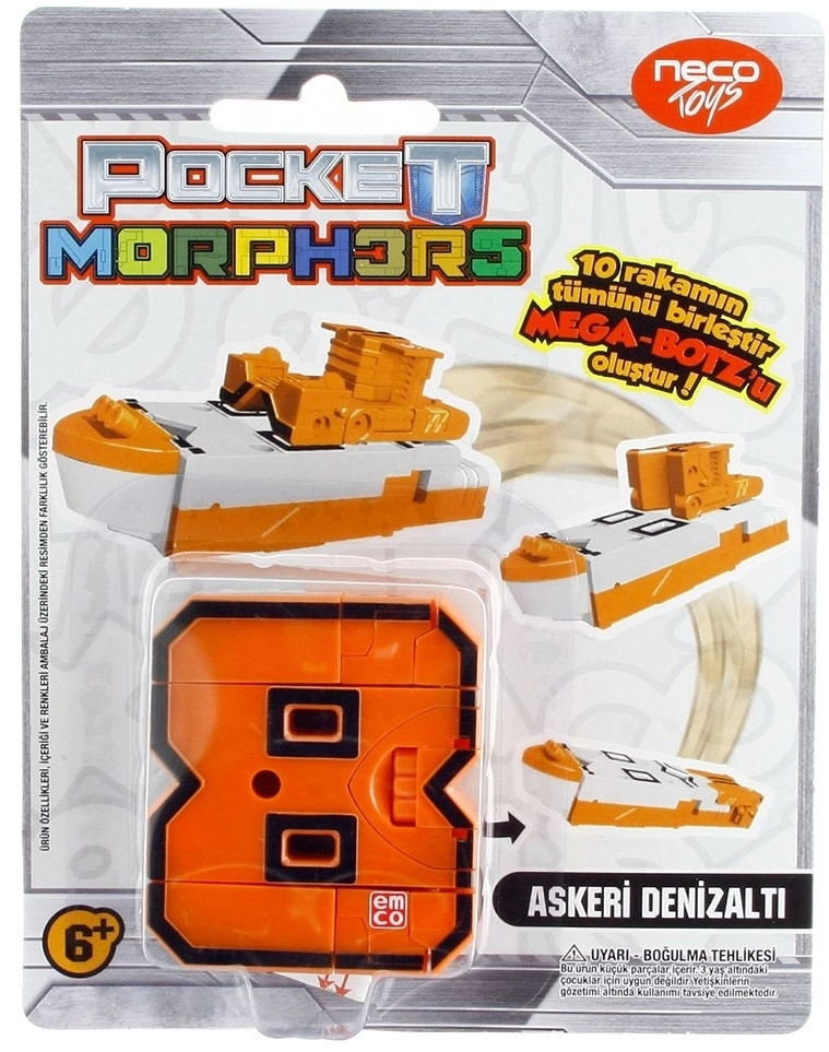 Pocket Morphers Dönüşebilen Numaralar Denizaltı