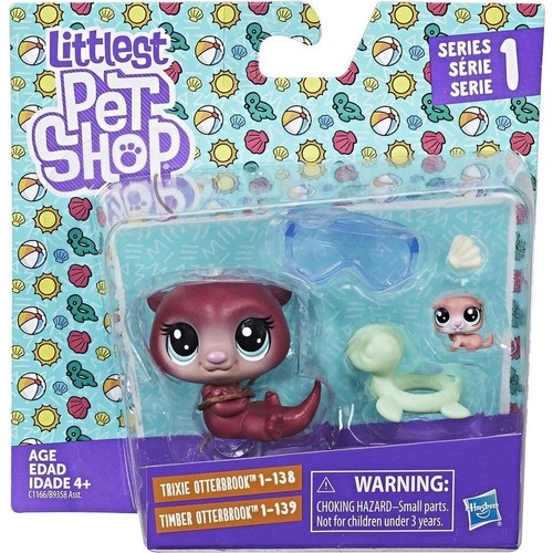 Littlest Pet Shop Miniş Su Samuru Ve Yavrusu
