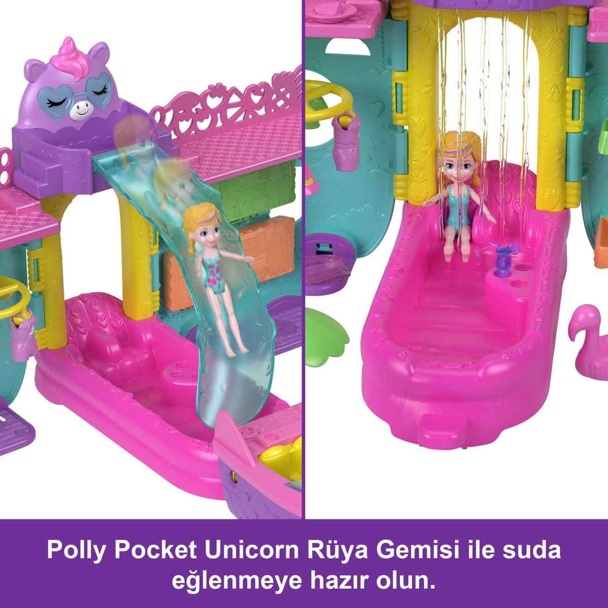 Polly Pocket Unicorn Dream Cruise Oyun Seti HWP26