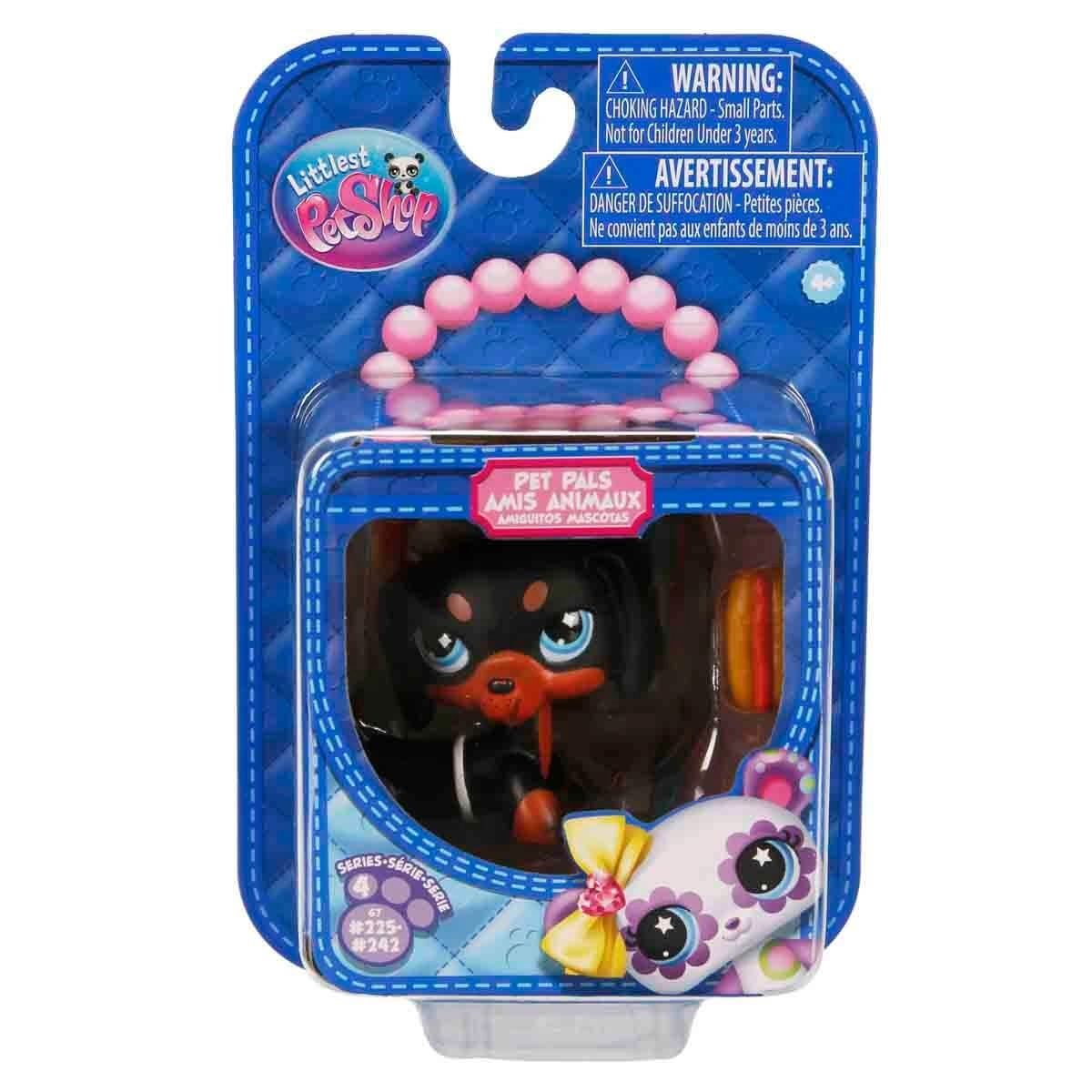 Littlest Pet Shop Minişler Tekli Paket S4 - 242-Dakhund Köpek